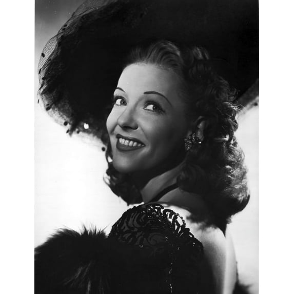 Vivian Blaine smiling and posed Photo Print (8 x 10)