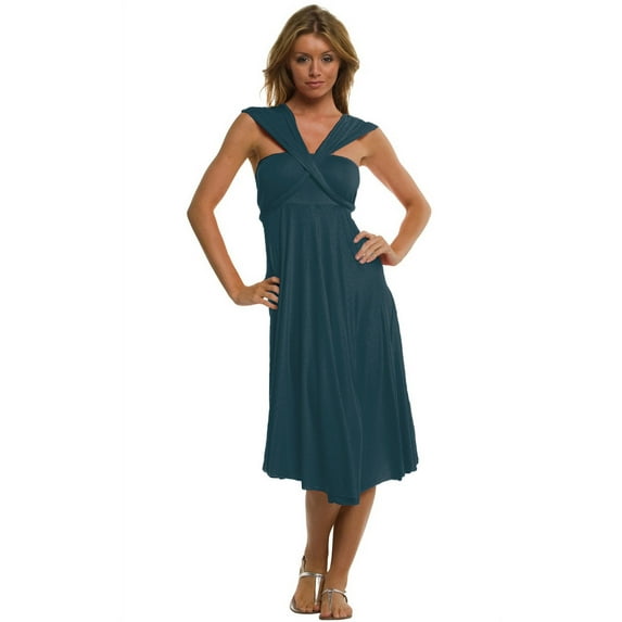 Vivian's Fashions Dress/Skirt - Twist Wrap, 10 Ways to Wear