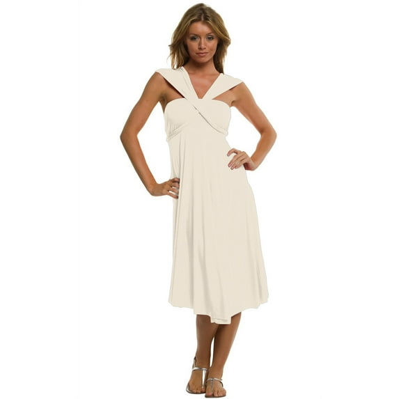 Vivian's Fashions Dress/Skirt - Twist Wrap, 10 Ways to Wear