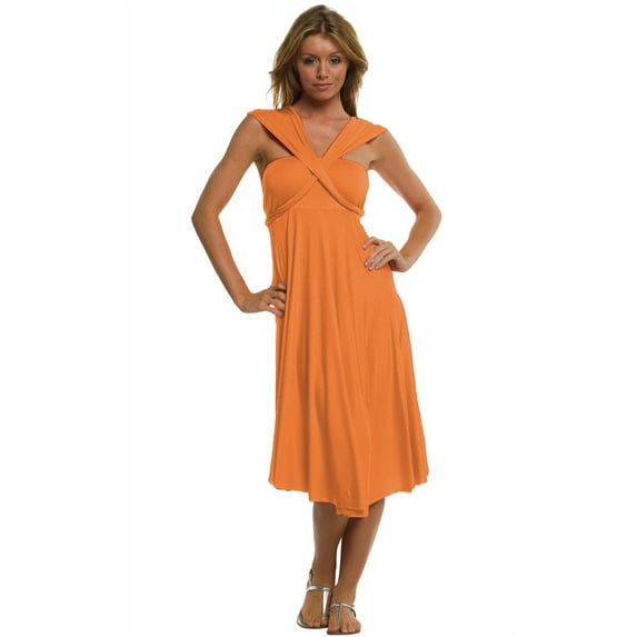 Vivian's Fashions Dress/Skirt - Twist Wrap, 10 Ways to Wear