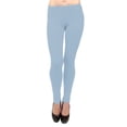 thumbnail image 1 of Vivian's Fashions Extra Long Leggings - Cotton (Junior and Junior Plus Sizes), 1 of 3