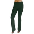 thumbnail image 1 of Vivian's Fashions Flare Bottom Pants, Junior Size (Green, Large), 1 of 3