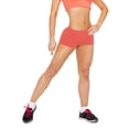 thumbnail image 1 of Vivian's Fashions Legging Shorts - Boy-Shorts, Misses Size (Coral, 5X), 1 of 3