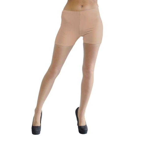 Vivian's Fashions Legging Shorts - Cotton (Junior and Junior Plus Sizes)