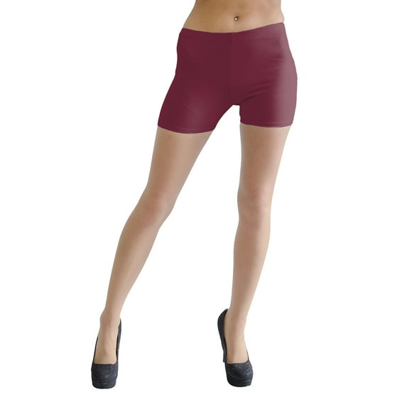 Vivian's Fashions Legging Shorts - Cotton (Junior and Junior Plus Sizes)