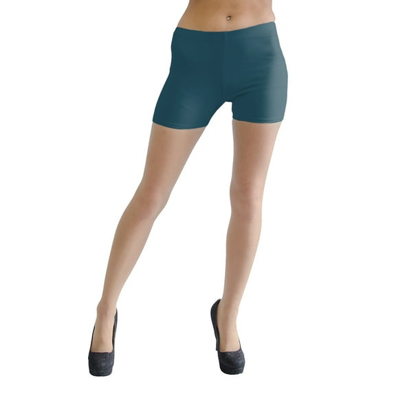 Vivian's Fashions Legging Shorts - Cotton (Junior and Junior Plus Sizes)