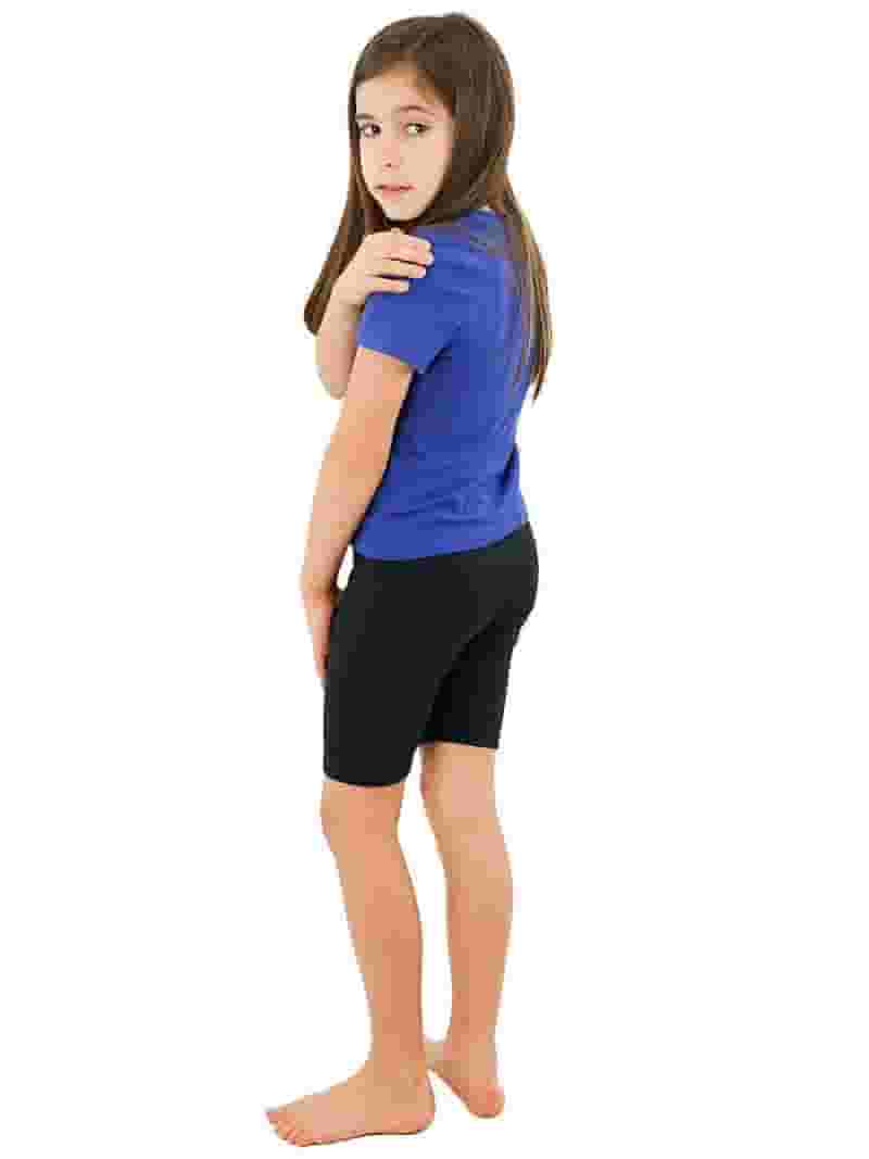 絶対的な信頼 Legging Fashions Vivian's Shorts Length Biker Girls, - Girls