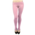 thumbnail image 1 of Vivian's Fashions Long Leggings - Cotton/Stirrup, Misses Size (Pink, 5X), 1 of 3