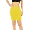 thumbnail image 1 of Vivian's Fashions Skirt - Cotton Mini Skirt (Junior and Junior Plus Sizes), 1 of 3