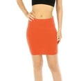 thumbnail image 1 of Vivian's Fashions Skirt - Cotton Mini Skirt (Junior and Junior Plus Sizes), 1 of 3
