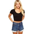 thumbnail image 1 of Vivian's Fashions Top - Crop Top, Short Sleeve, 1 of 4