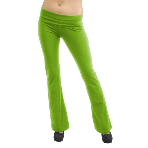 Vivian's Fashions Yoga Pants - Full Length (Junior and Junior Plus Sizes)