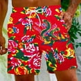 thumbnail image 1 of Vivianyo HD Hanes Men's Athletic Shorts Drawstring Floral Print Shorts Special Beer Festival Beach Casual Trouser Lightweight Sports Running Shorts with Pockets, 1 of 6