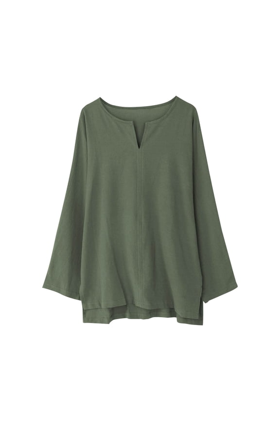 Men's Patchwork Long Sleeve Button-Down Shirt for Spring Men's Long Sleeved Solid Color V-lapel Casual Shirt