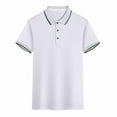 thumbnail image 1 of Vivianyo HD Plus Size Tops for Women Solid Sports Quick Dry Shirt Men'S and Women'S Short Sleeve V-Neck Top/Shirt Polo Shirt Clearance, 1 of 6