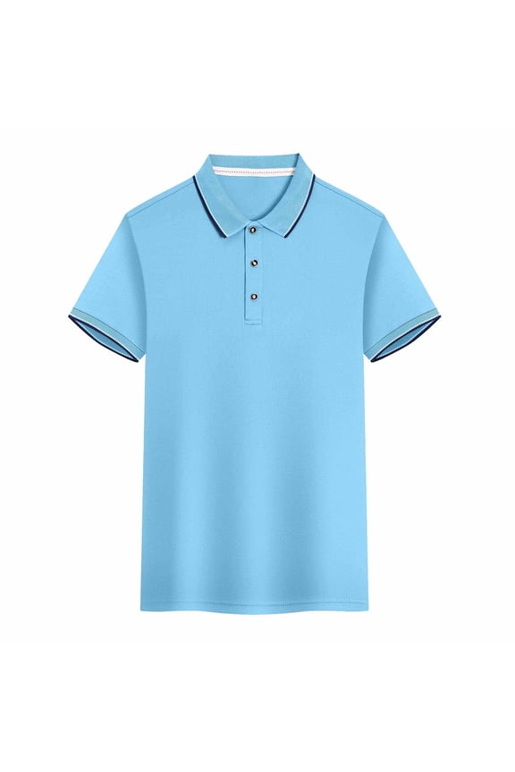 HD Polo Shirt for Women Solid Color Sports Quick Dry Shirt Men'S and Women'S Short Sleeve V-Neck Top/Shirt Blouse Plus Size Clearance