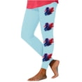 thumbnail image 1 of Vivianyo HD Women's Independence Day Yoga Patriotic Pants Fashion Casual 4Th Of July American Flag Print Leggings with Yoga Sport Elastic Slim Pants（All Colors and Sizes）, 1 of 5