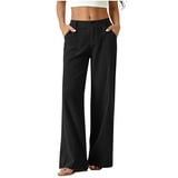 Vivianyo HD Women's Mid Rise Corduroy Flare Pants with Pockets, Button ...
