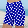 thumbnail image 1 of Vivianyo HD Women's Plus Size Summer High Waisted Print Shorts Summer Casual Stretch Short Sport Shorts, 1 of 5