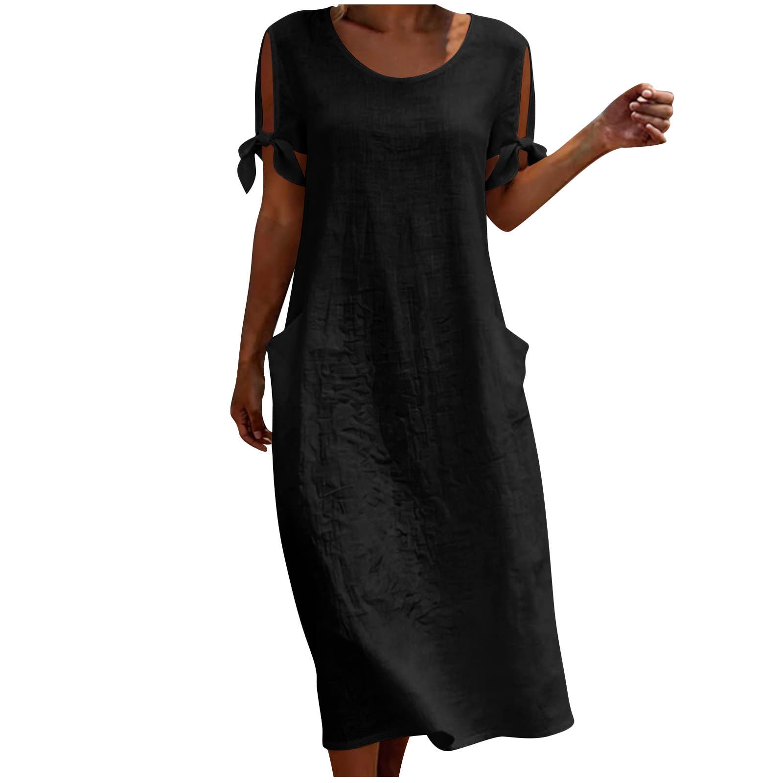 en saison dakota denim dress Mini – TrenLend Color:ALT BLUE bridal minis Denim Mini DressCollarShort SleevePocketsSeam Plus Size Autumn Queen