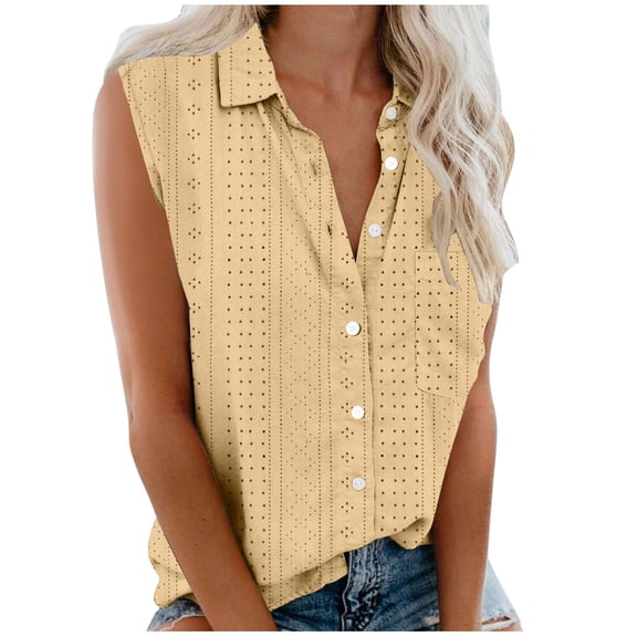 Vivianyo HD Women's Summer Button Short Sleeves Tops Women's Fashion Casual Print Short Sleeve Round-Neck Blouses Shirts