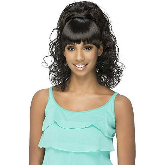 Vivica A Fox Hair Collection Bp-felicia Bang and Ponytail, 1b, 11.10 Ounce