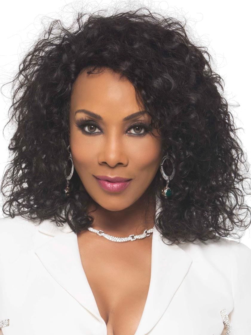Vivica Fox Oria Human Hair Wig, NATURAL Natural Dark Brown