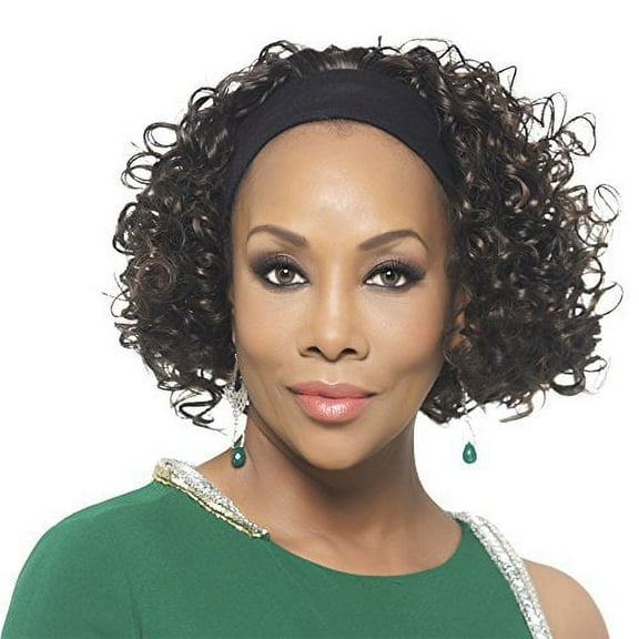 Vivica A Fox Hair Collection Synthetic Fiber Express Half Wig, 4, 7.7 Ounce
