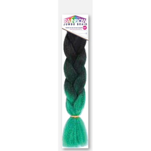 Vivica A. Fox Rainbow Jumbo Braid- 3T1/GR
