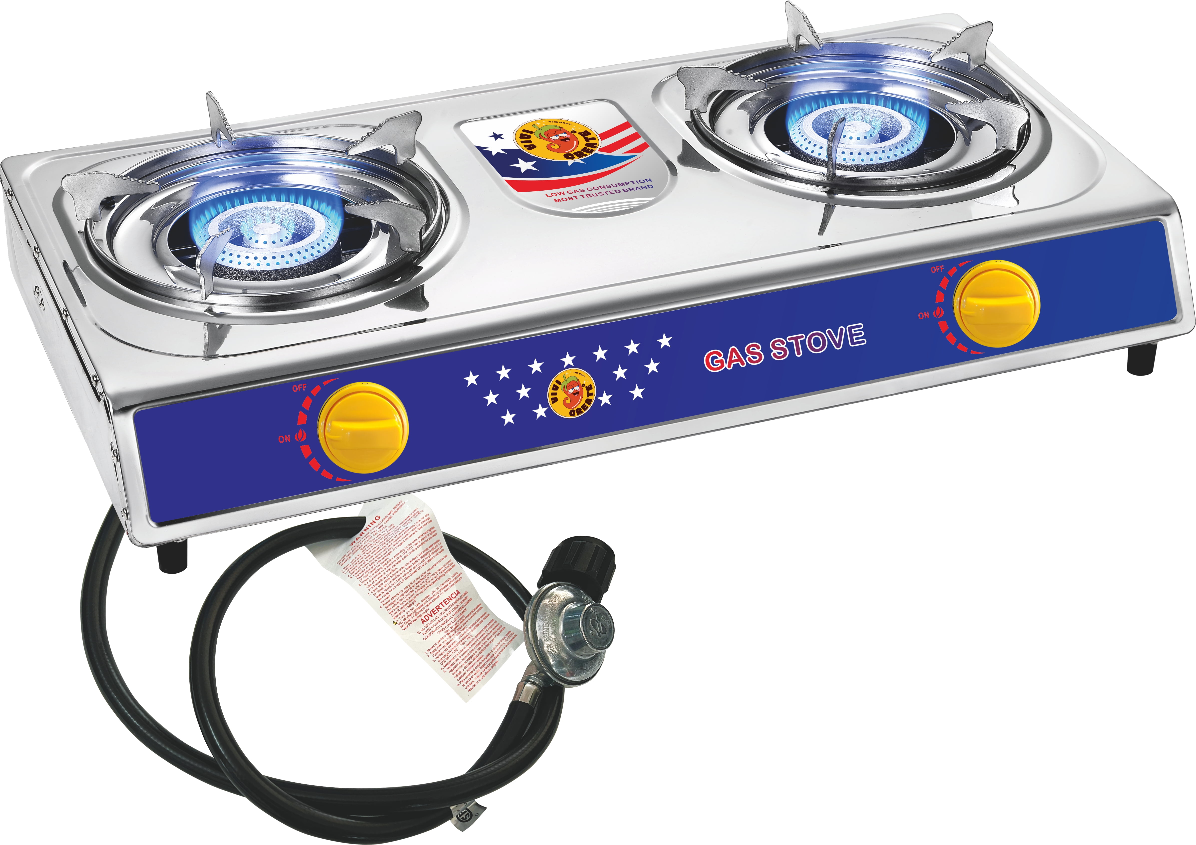 Vivicreate 2-Burner Propane Outdoor Stove