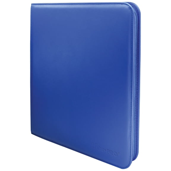 Ultra Pro Vivid 12-Pocket Zippered PRO-Binder - Blue New