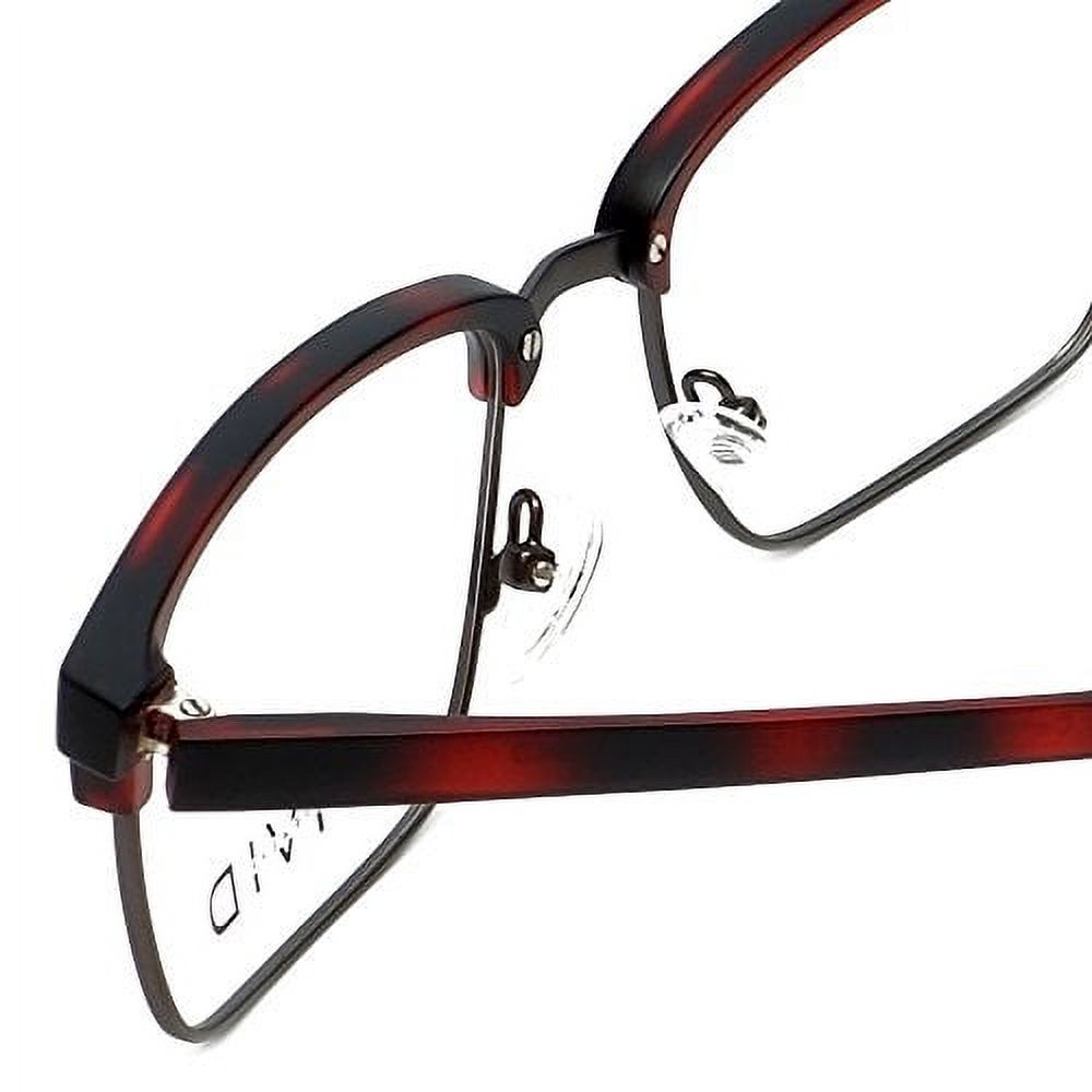 Vivid 257 Designer Reading Glasses in Demi-Red +3.00