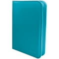 thumbnail image 1 of Ultra PRO: 4-Pocket Zippered PRO-Binder - Vivid (Teal), 1 of 10