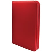 Ultra Pro 9-Pocket PRO-Binder Zippered Vivid Red