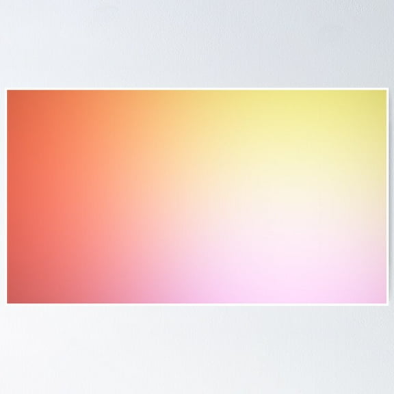 Vivid Abstract Gradient Background Poster- Unframed Poster | Wall Art | Perfect For Home Decor & Gifts, 16x24