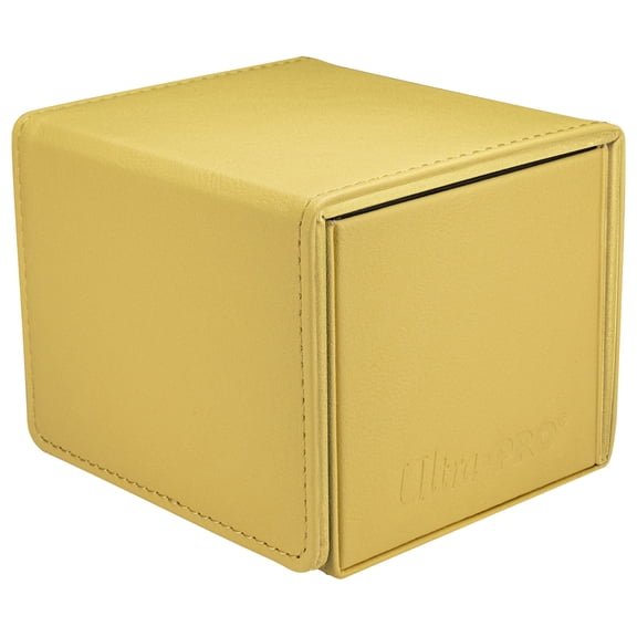 Ultra Pro Vivid Alcove Edge Deck Box - Yellow New