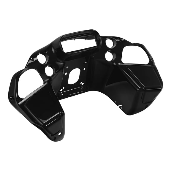 Vivid Black Front Inner Fairing Fit For Harley Touring CVO Road Glide 1998-2013