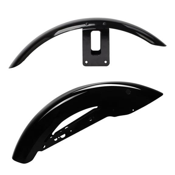 Vivid Black Front & Rear Fenders Fit For Harley Sportster XL 1200 883 2004-2022