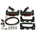 thumbnail image 1 of Vivid Black Hard Saddlebag Lid LED Spoilers For 1980-2014 Harley-Davidson Models, 1 of 8