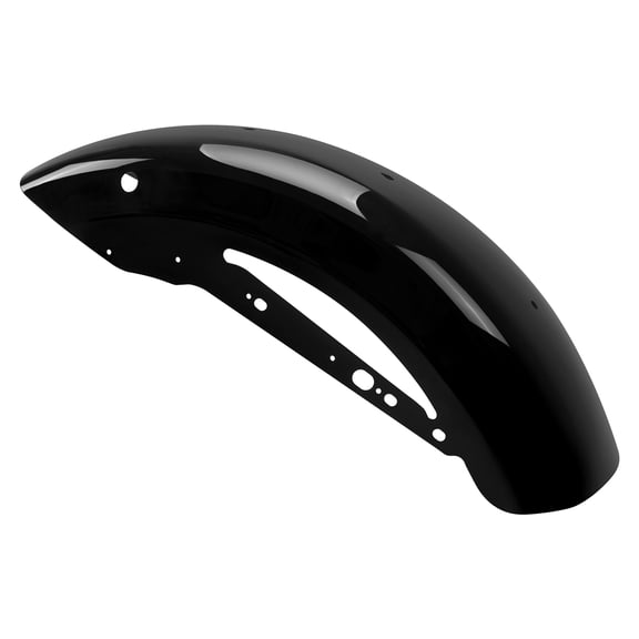 Vivid Black Rear Fender Fit For Harley Sportster Iron 883 1200 Custom 2004-2022