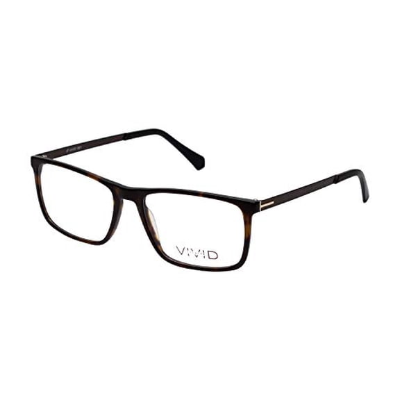 Vivid Designer Reading Eye Glasses 891 in Matte Demi/Amber/Brown 55 mm