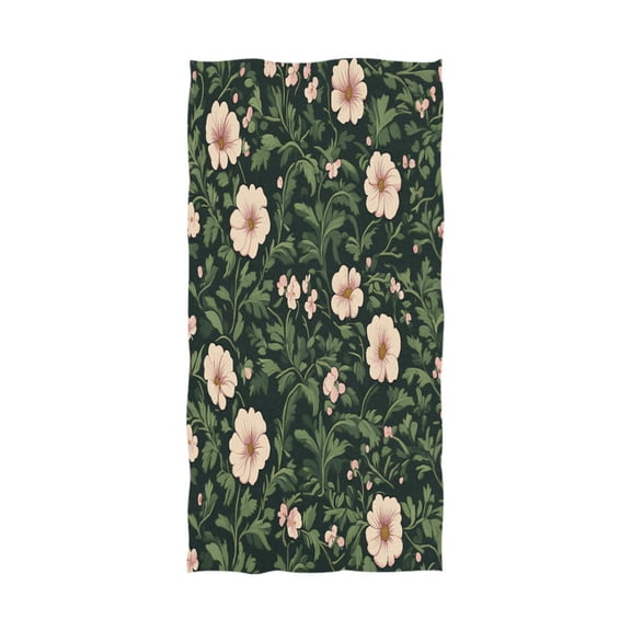 Vivid Floral Design 64''x32'' Bath Towels Lightweight Quick-Dry Breathable Soft for Gym Travel Swim