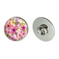 thumbnail image 1 of Vivid Flowers Metal 1.1" Tie Tack Hat Lapel Pin Pinback, 1 of 5