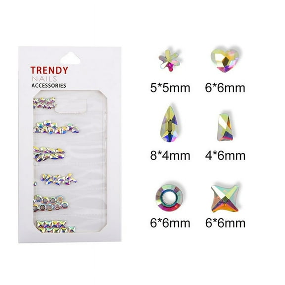 Vivid Nails Nail Art Rhinestones Assorted (V1)