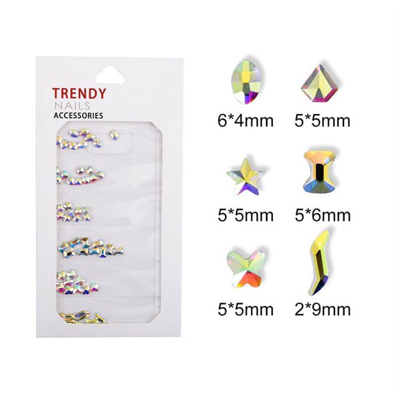 Vivid Nails Nail Art Rhinestones Assorted (V2)