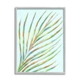 thumbnail image 1 of Vivid Palm Leaf Botanical Botanical & Floral Graphic Art Gray Framed Art Print Wall Art, 1 of 7