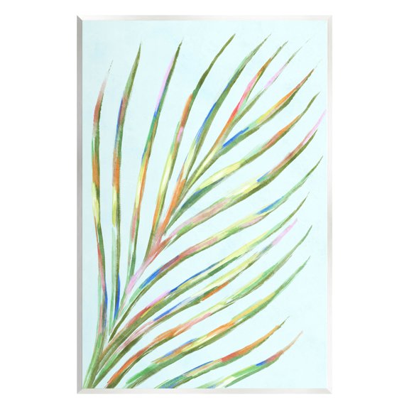 Vivid Palm Leaf Botanical Botanical & Floral Graphic Art Unframed Art Print Wall Art