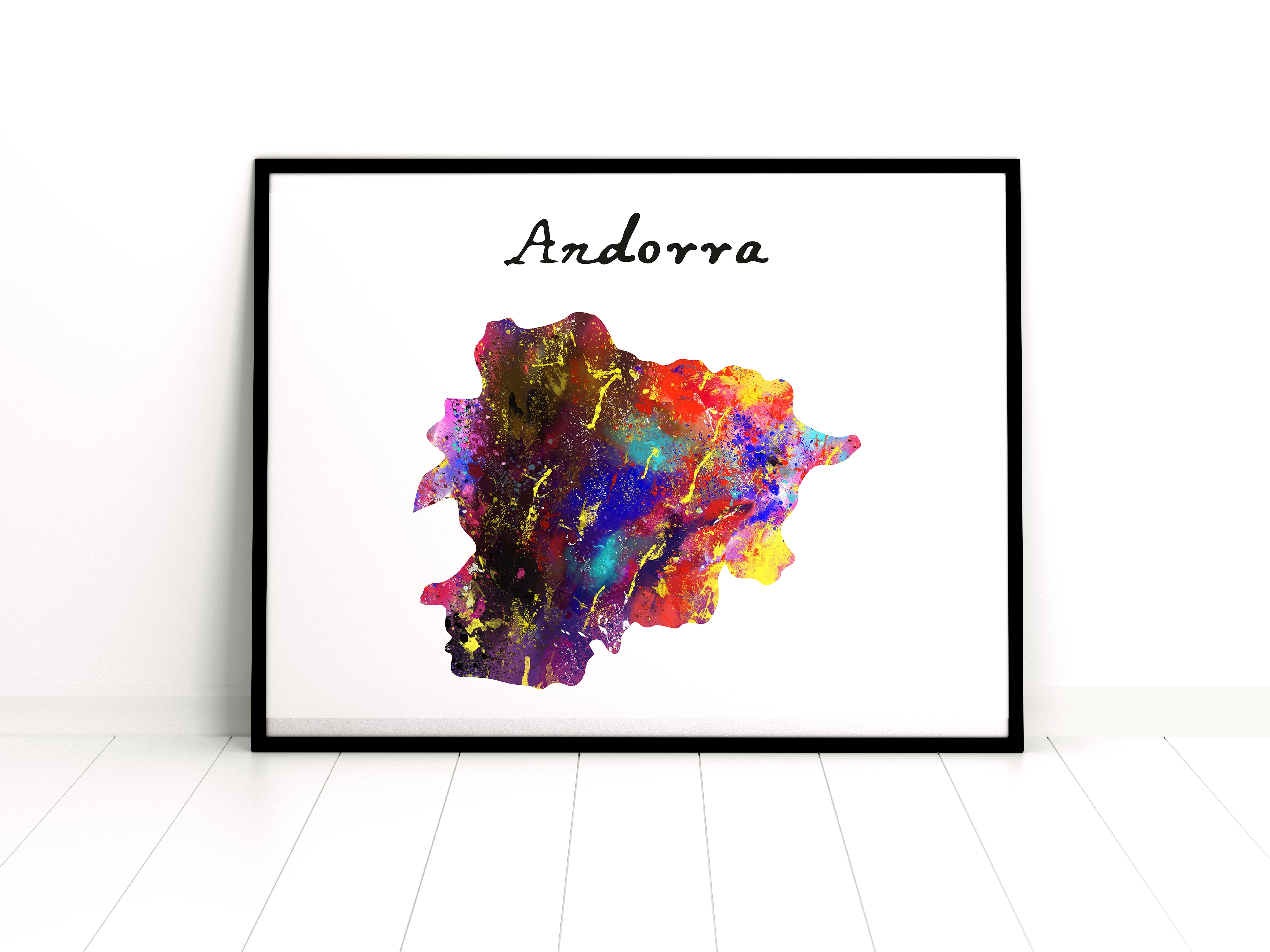 Vivid Pixel Andorra – Art Prints, Wall Decor, and Wall Art 05x07in ...