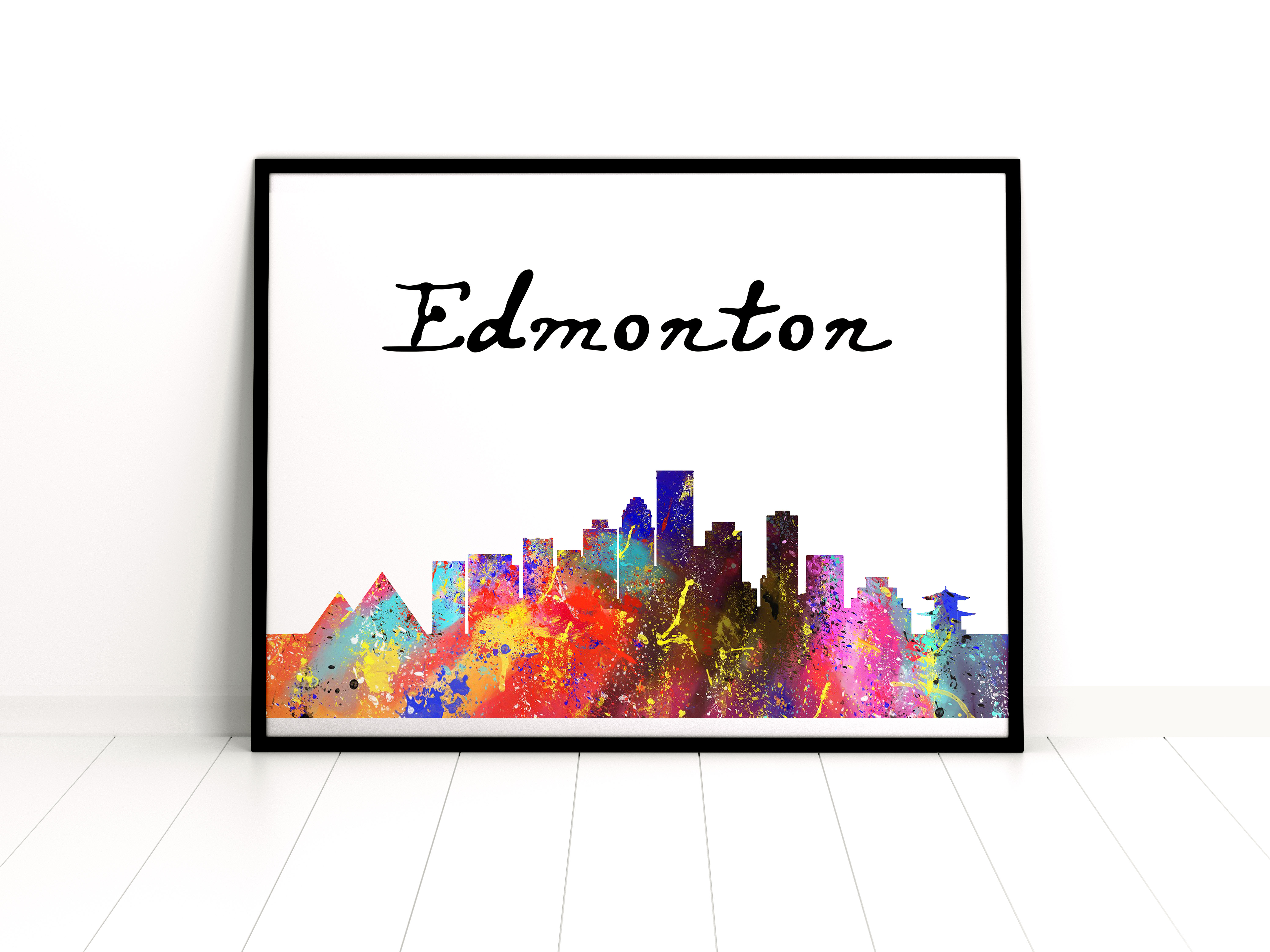 Vivid Pixel Edmonton Art Prints, Wall Decor, and Wall Art 05x07in