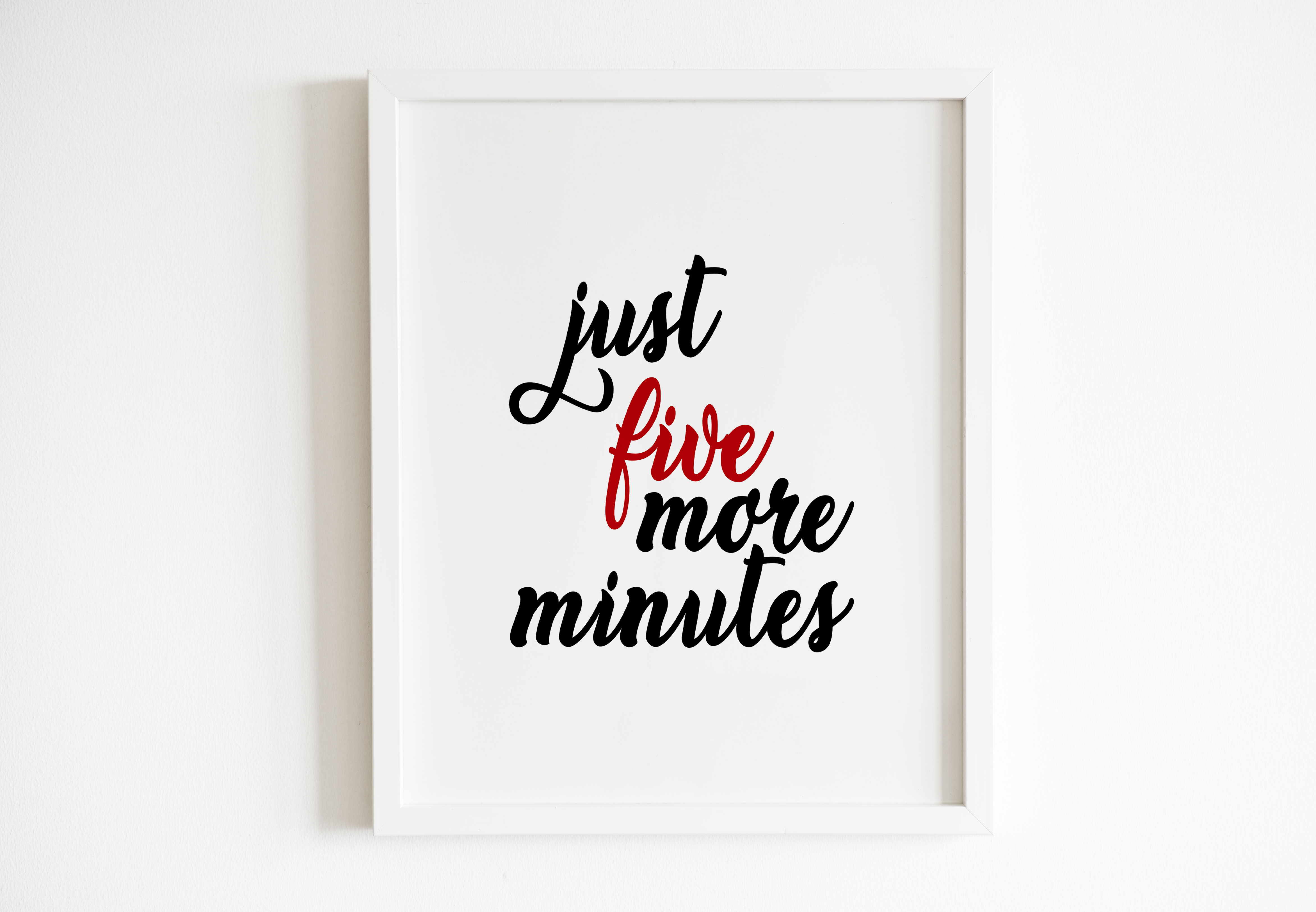 Vivid Pixel Just Five Mor Art Prints, Wall Decor, and Wall Art